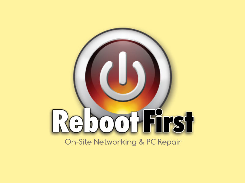 Reboot First - logo